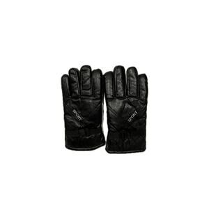 Sport Lined Black Gloves Mens X-Large